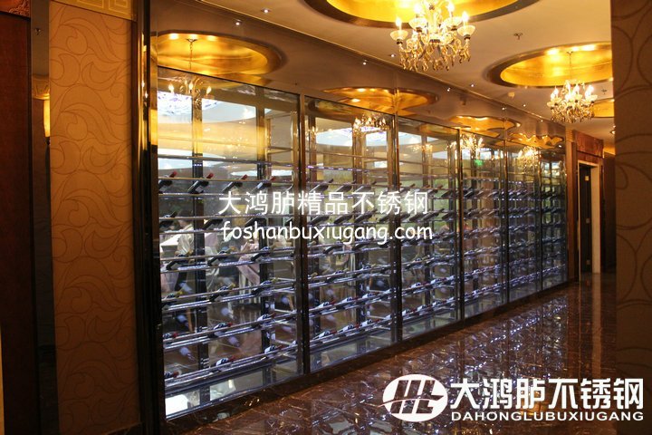 不锈钢酒架加工厂